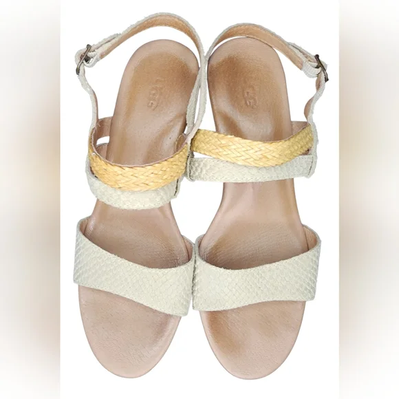 Ugg Lira Mar Leather Sandals, Womens 6 - Picture 4 of 10